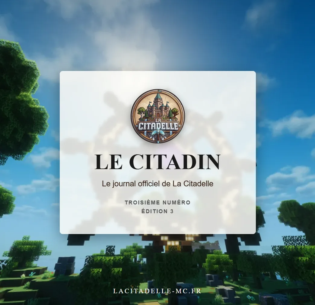 Troisième numéro