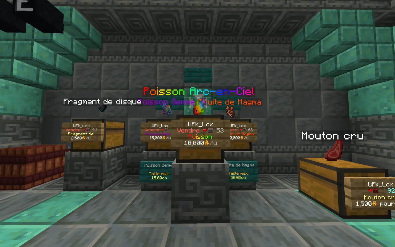 Exemple de shop