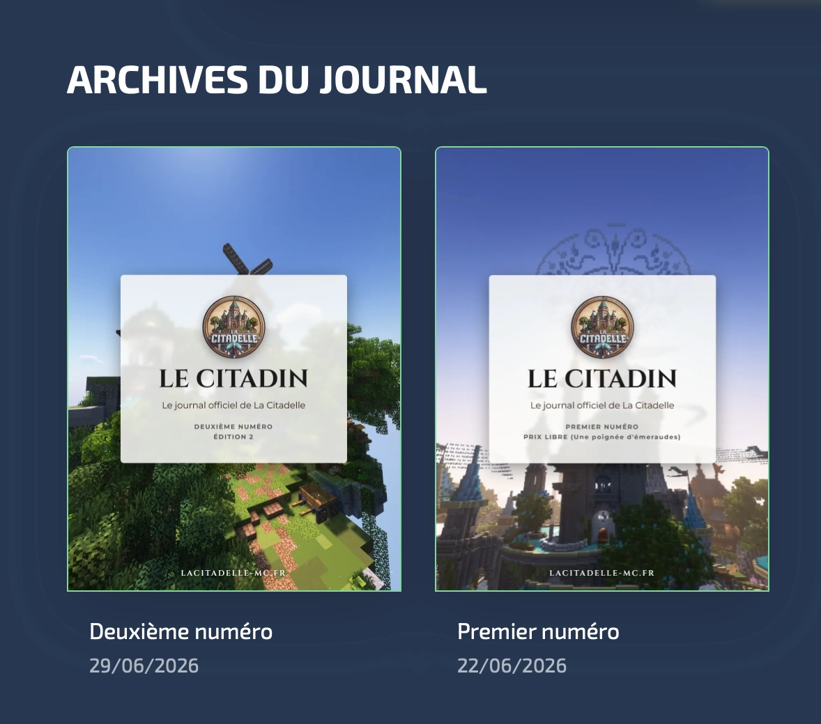 La lecture en ligne du journal