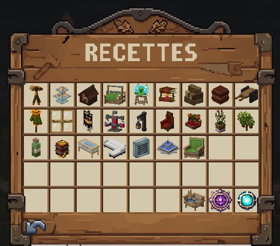 Le nouveau menu /blocs