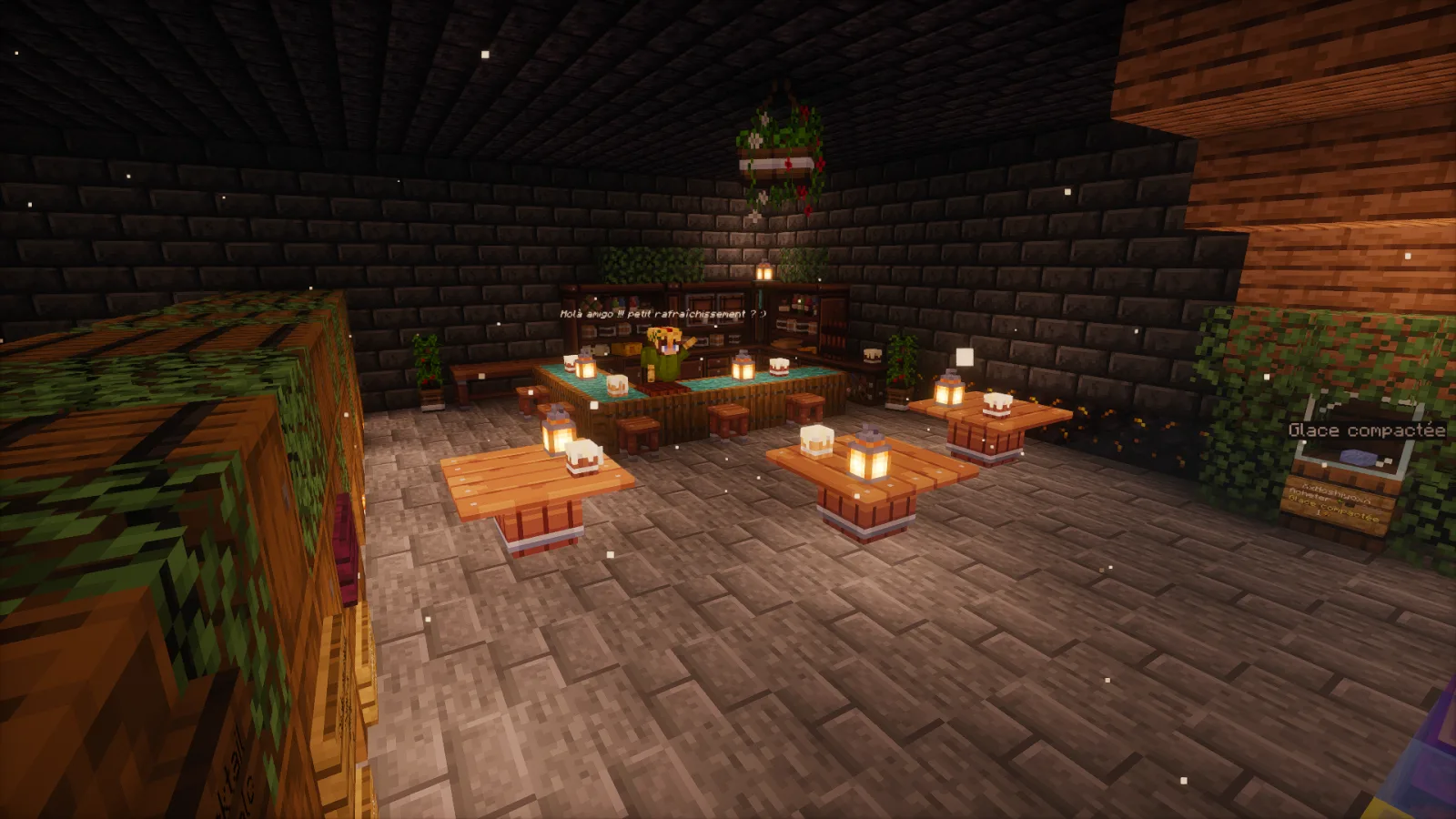 Le dance floor du night club