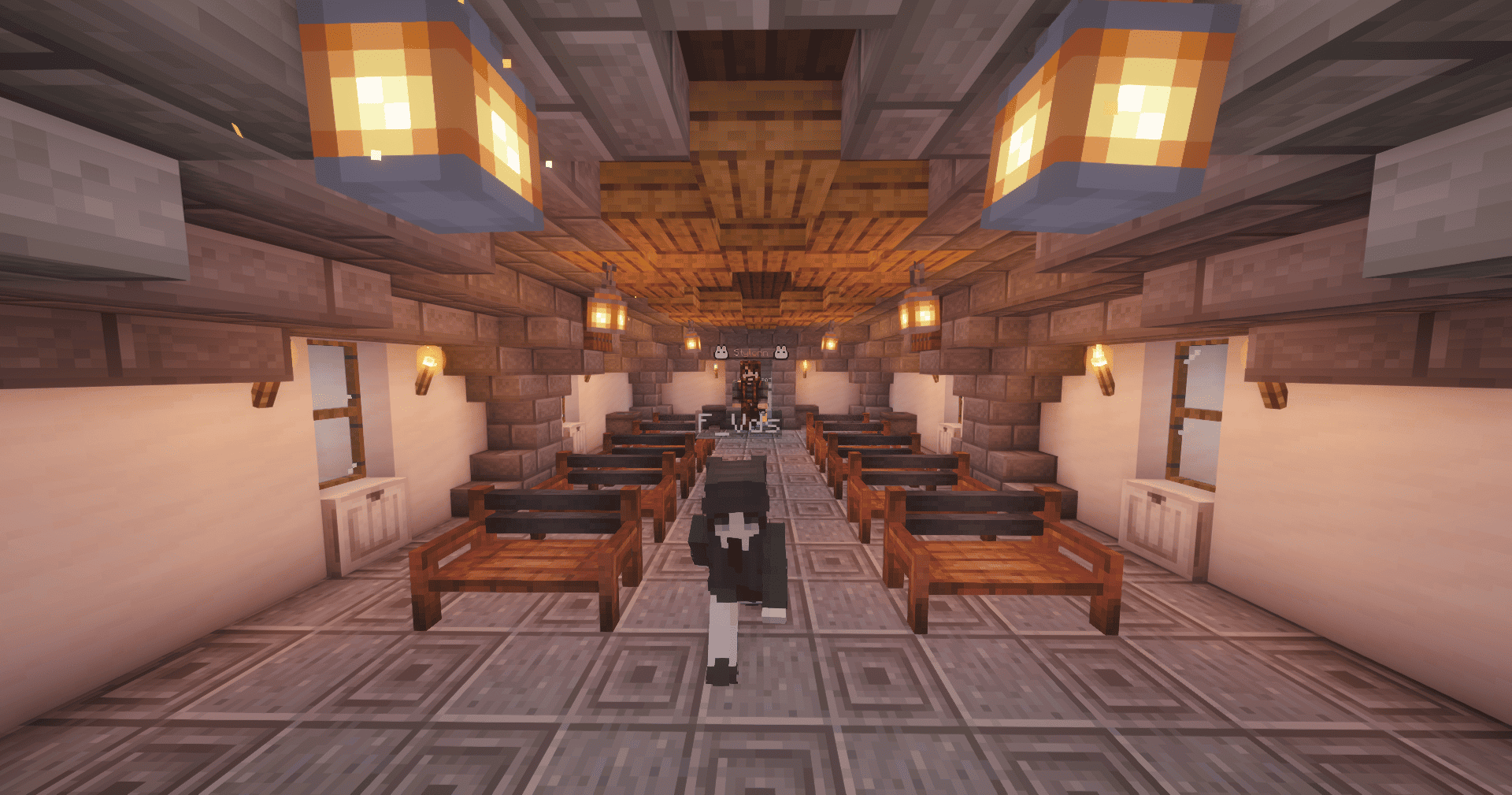 Dernier point dans la chapelle.